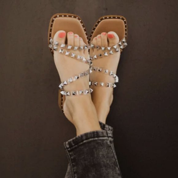 Steve Madden | Shoes | Steve Madden Skyler Sandals Clear | Poshmark